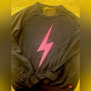 Aviator Nation Women’s sweatshirt with Bolt. Sz Small